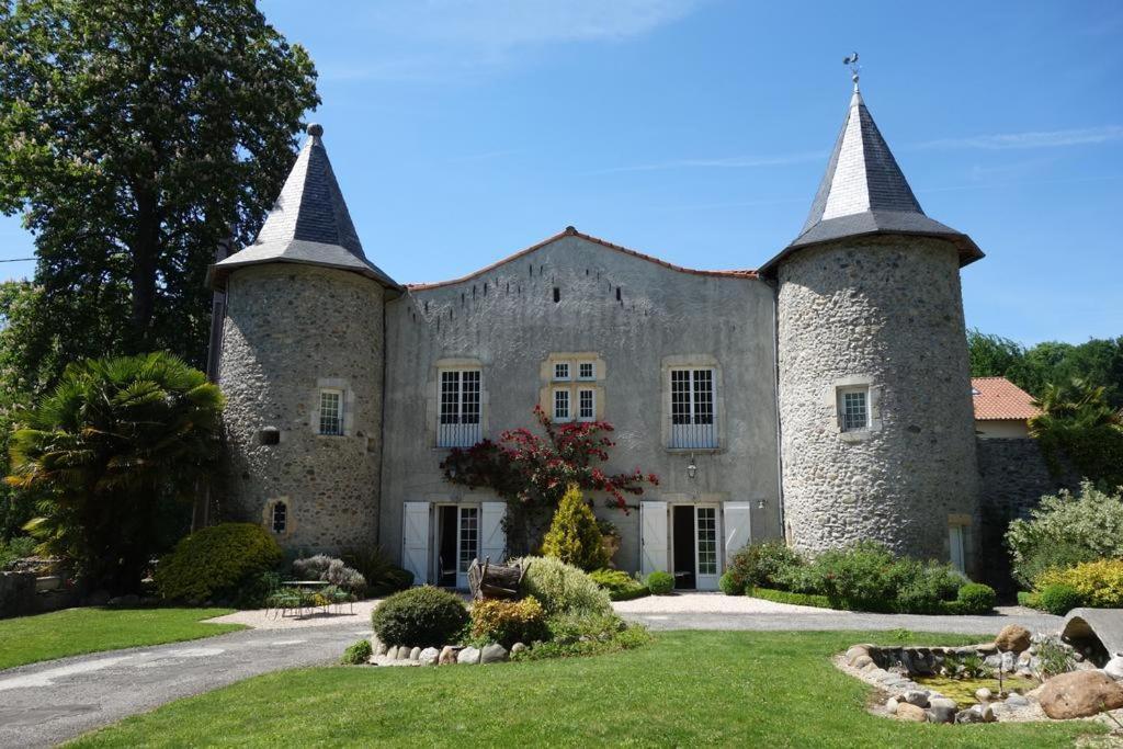 Chateau De Vidaussan Bed & Breakfast Labroquere ภายนอก รูปภาพ