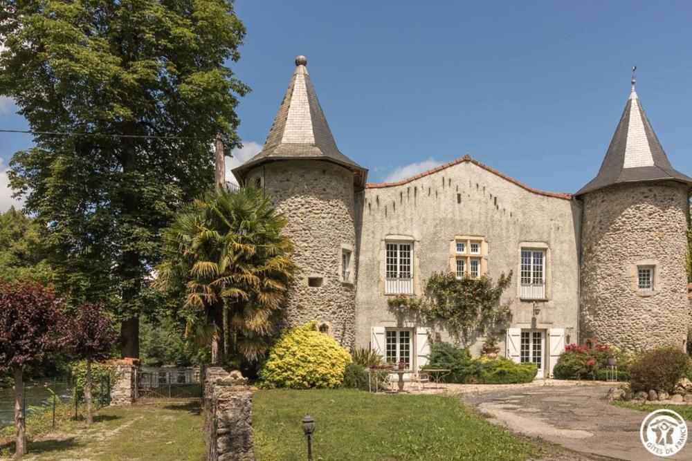 Chateau De Vidaussan Bed & Breakfast Labroquere ภายนอก รูปภาพ